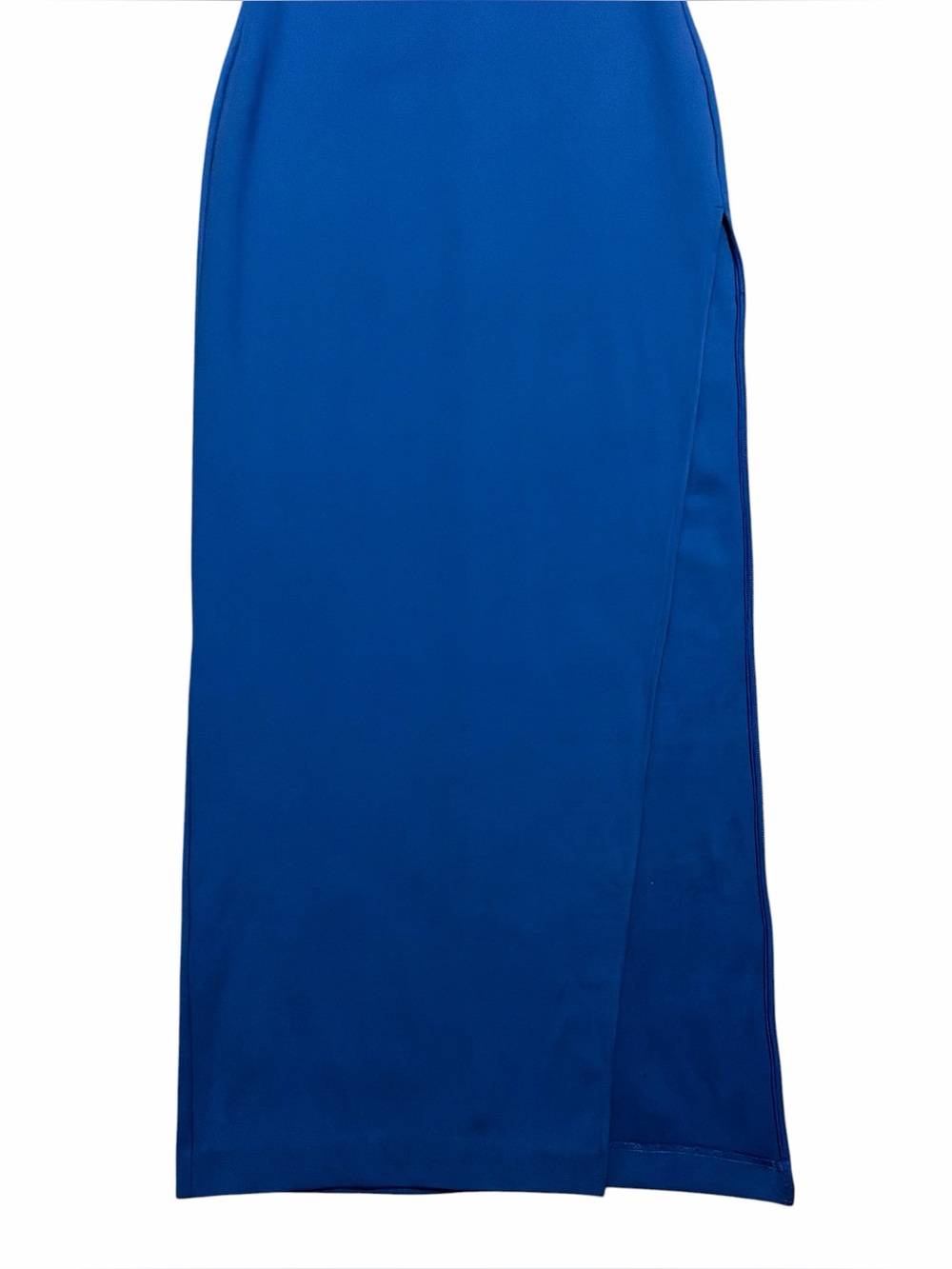 NBD NWT Cobalt Blue Sleeveless Late Night Cut-Out Maxi Gown M - Picture 6 of 16